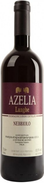 Вино Azelia. Ланге Неббiоло 2020 чер 0,75л 13,5%